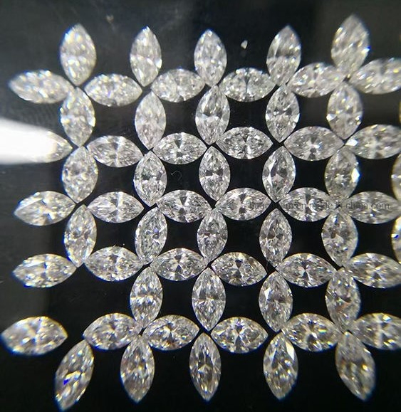 Moissanite in Marquise Shape for Fancy Accessory