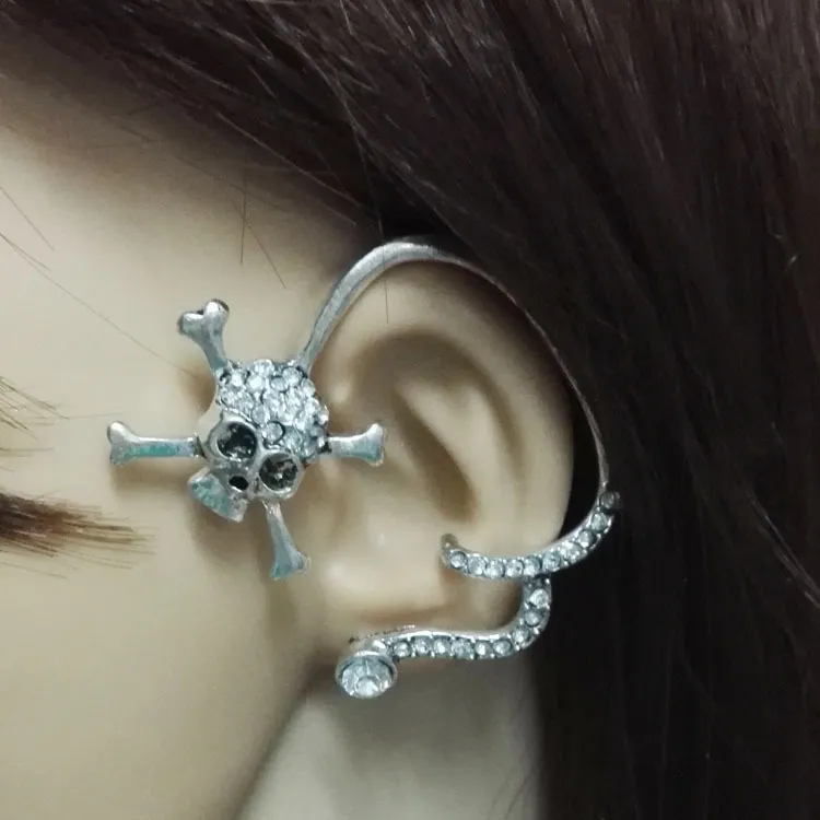 Skull Earring Cuff