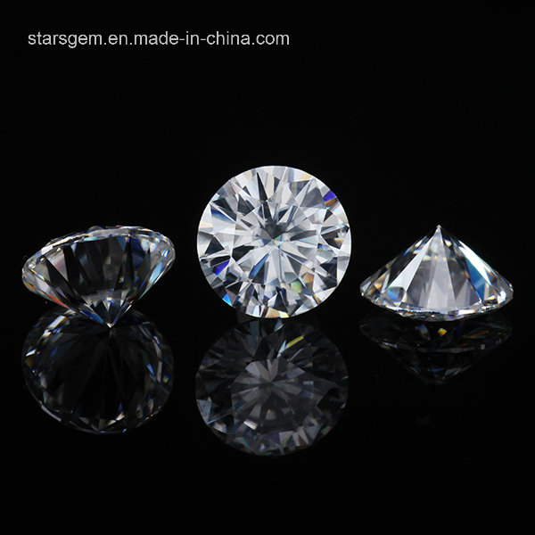 Top Quality E/F Clear White Color Synthetic Moissanite Diamond for Fashion Jewelry