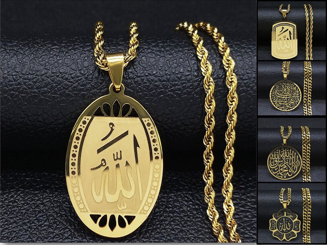Rainbow Glow Infinity Gold Plated Saudi Arabia Metal Customized Logo Word Shape China Manufacturer Wholesale Price Pendant Necklace