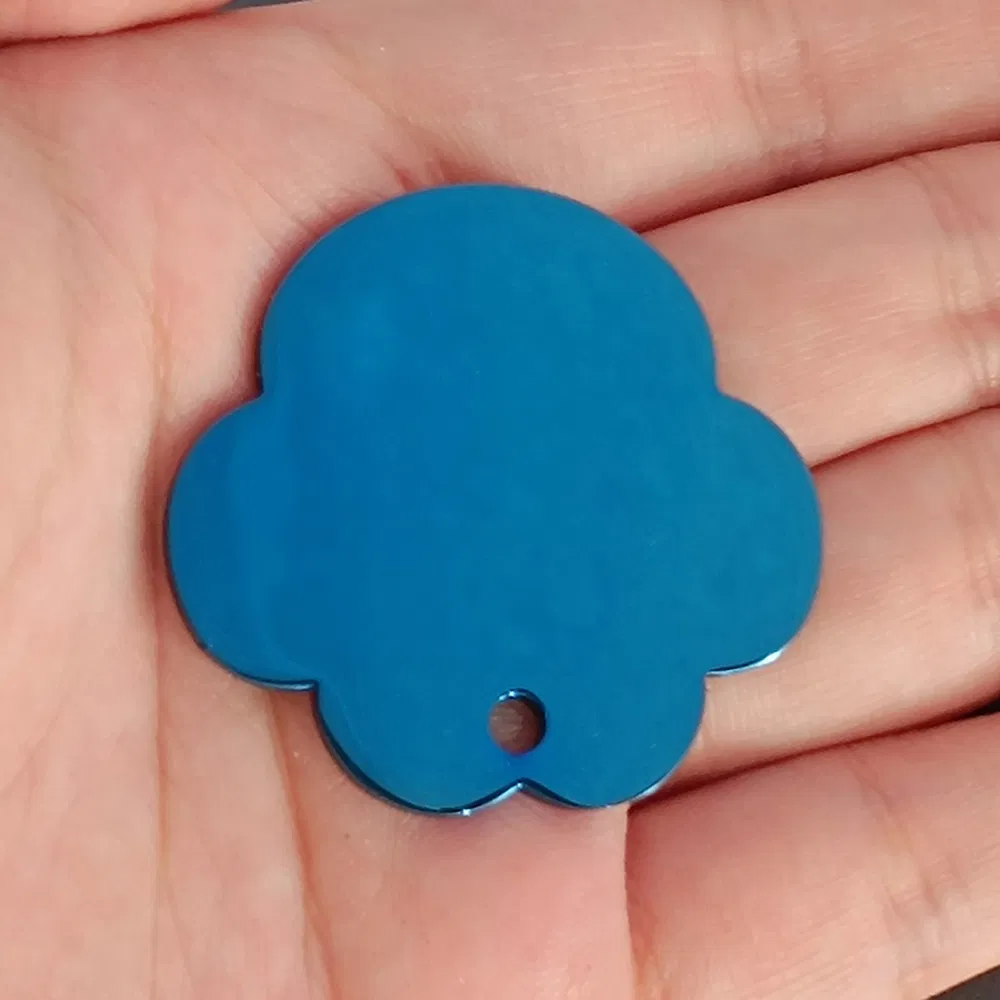 Art and Craft Custom Metal Dog Tag with Necklace with Competitive Price