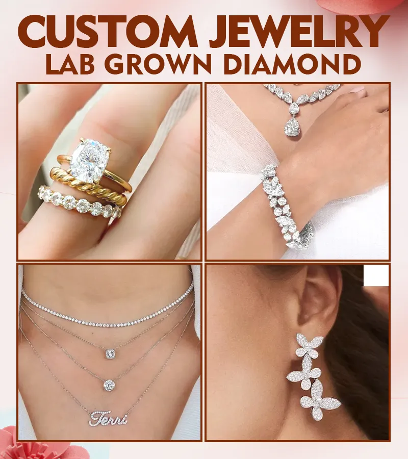 Custom Design Diamond Jewelry
