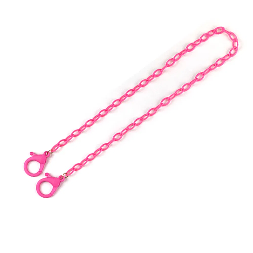 Stock Plastic Acrylic Chain Links Necklace DIY Jewelry Making Glasses Chain Facemask Necklace
