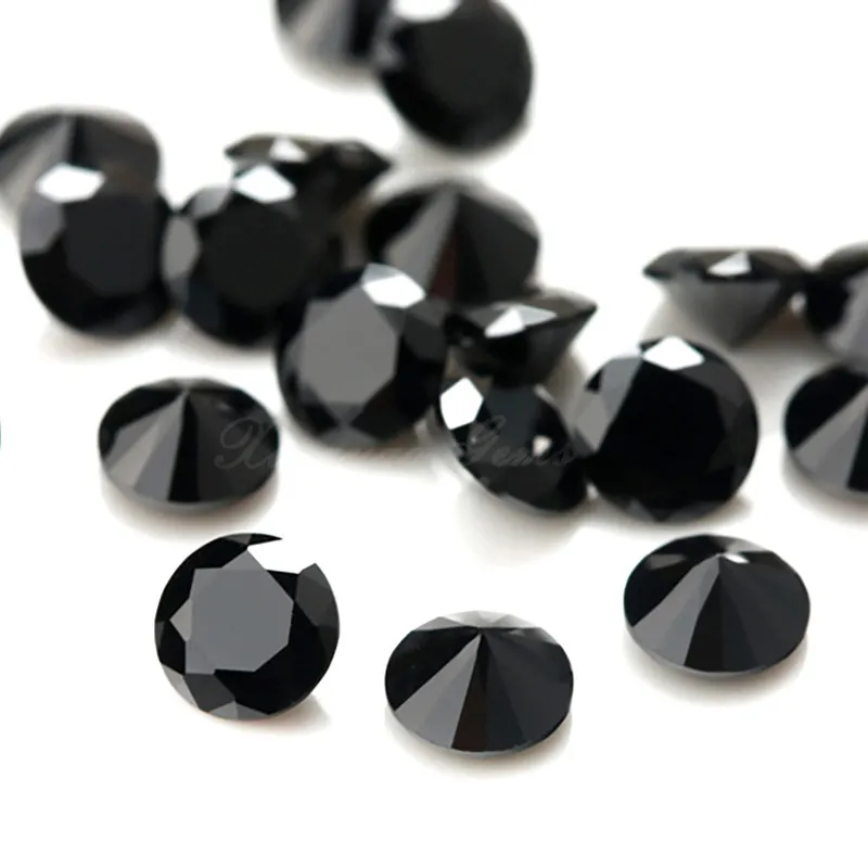 Round Black Moissanite 5