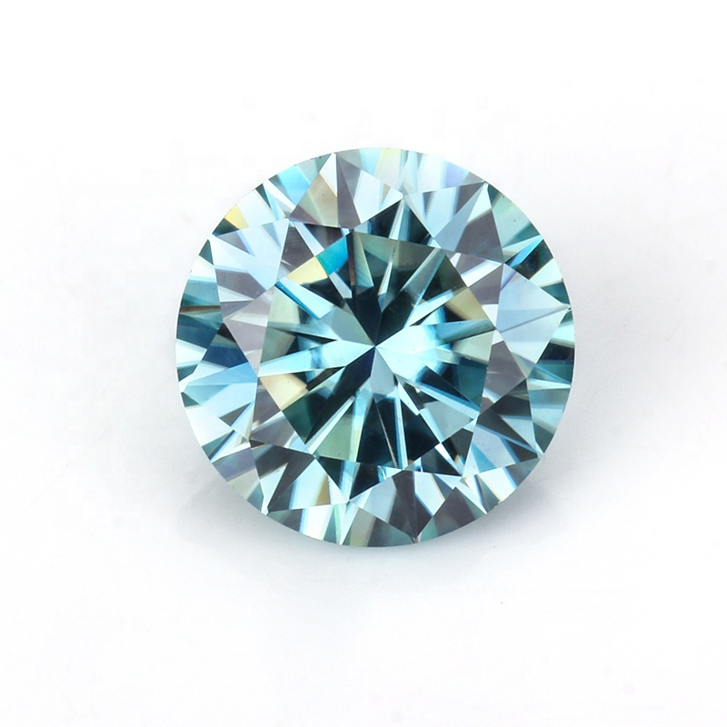 Loose Gemstone Blue Moissanite for Jewelry Setting