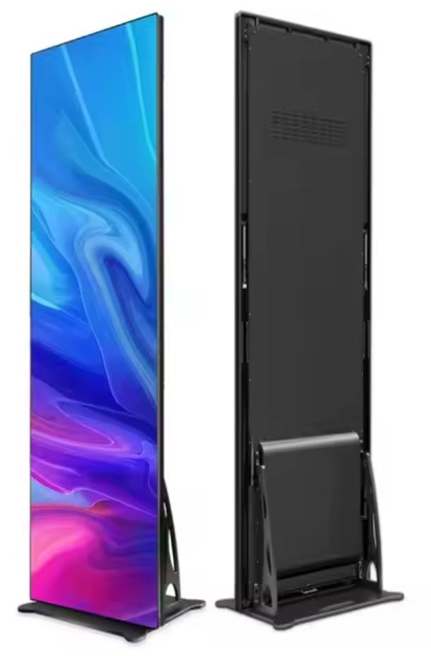 Mzcled Indoor Outdoor Gob Full Color Digital HD Floor Stand 640*1920mm P2.5 P2 P1.86 Pantalla De Poster LED Display Screen for Events