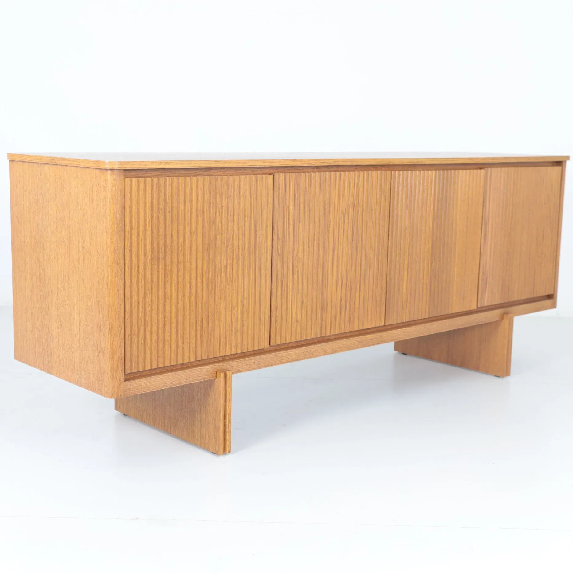 Textured Modern Style Orange Console Cabinet with High Quality