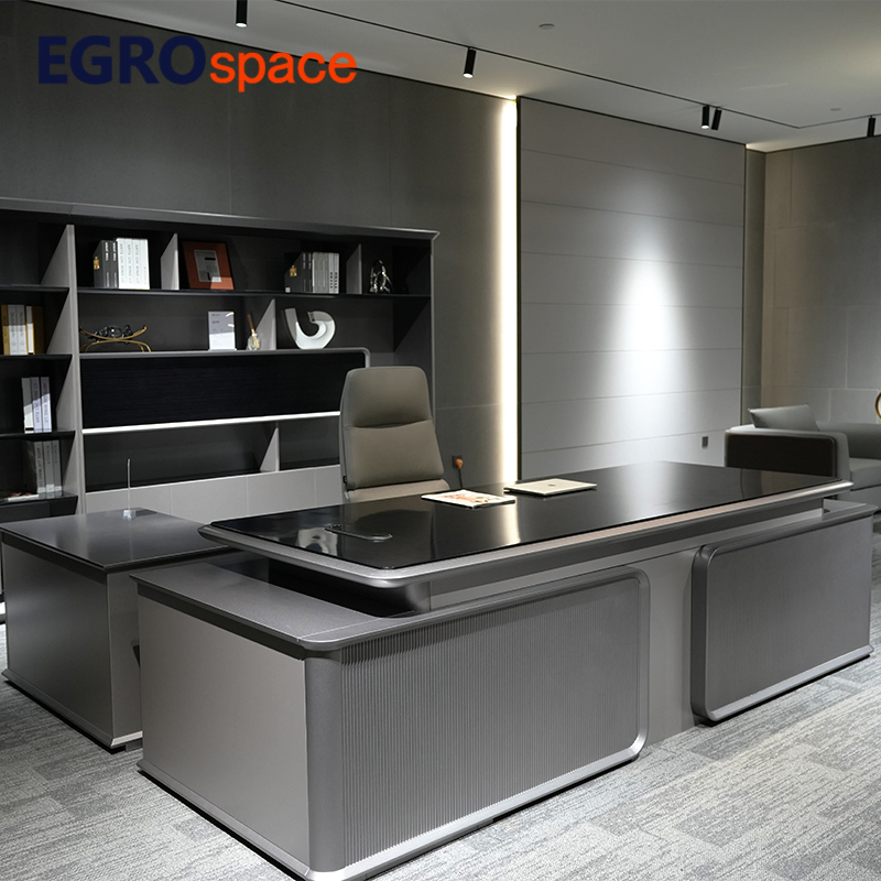 Egrospace Luxury Furniture CEO Boss Table Design Modern Elegant Standard Office Executive Desk