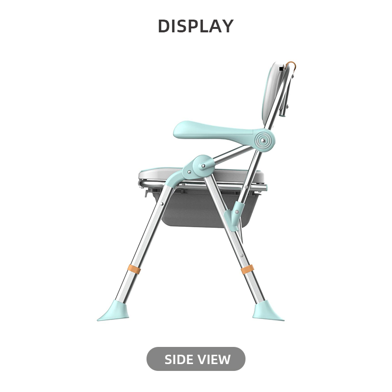 High Quality Bath Safety Bathroom Safety Height Commode and Shower Chair