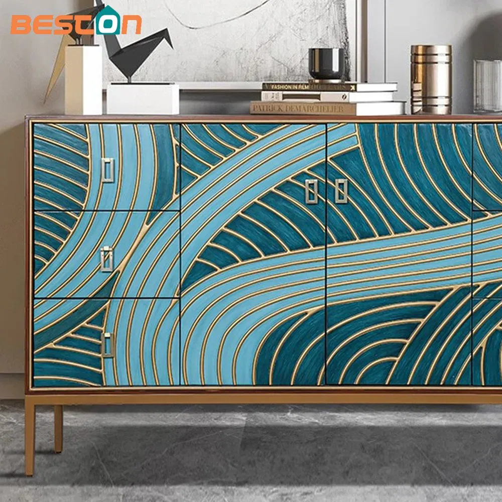 Light-Luxury Modern Shoe Storage Console Cabinet for Living Room &amp; Entryway