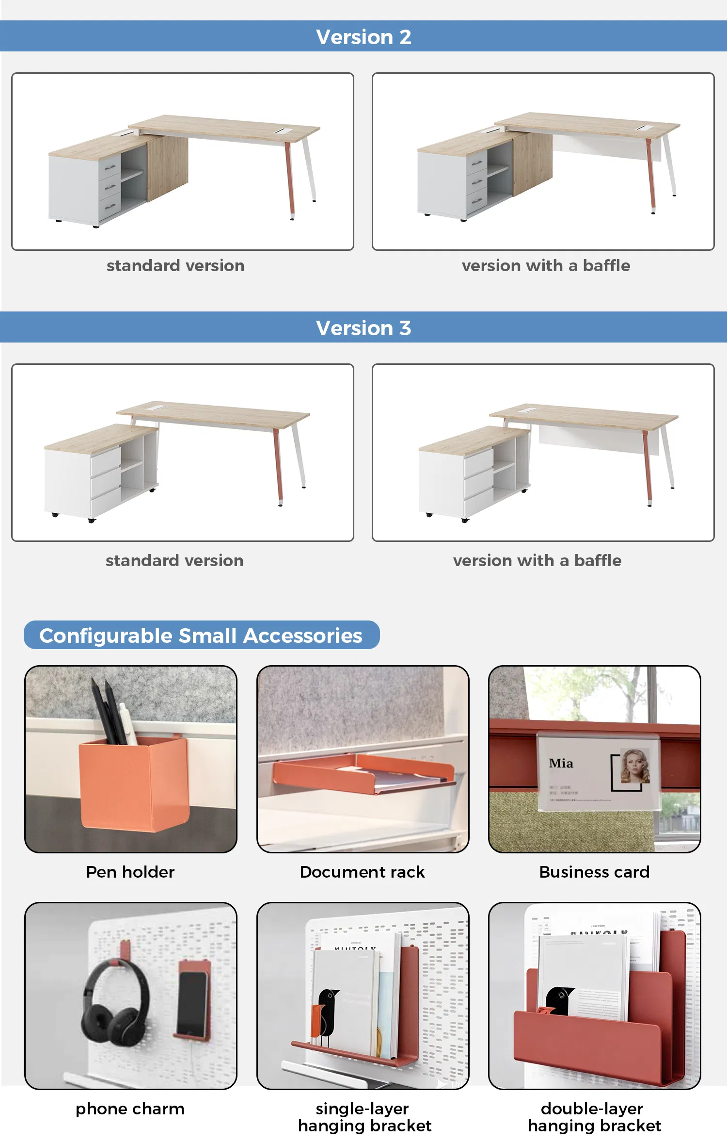 Office Desk Detail 9
