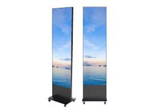Wholesale P2 Digital Signage LED Poster Display Floor Standing Kiosk Screen for Advertising