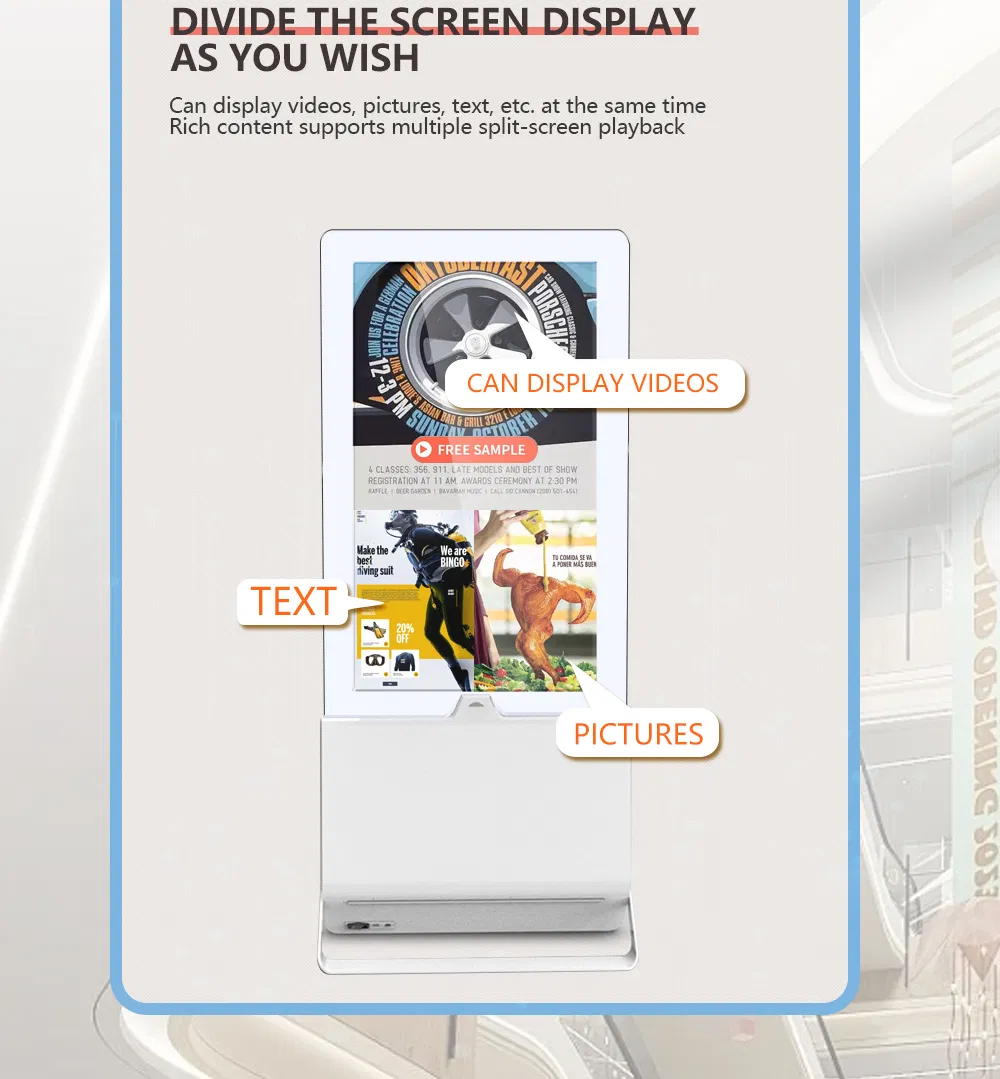 Transparent Advertising Screen