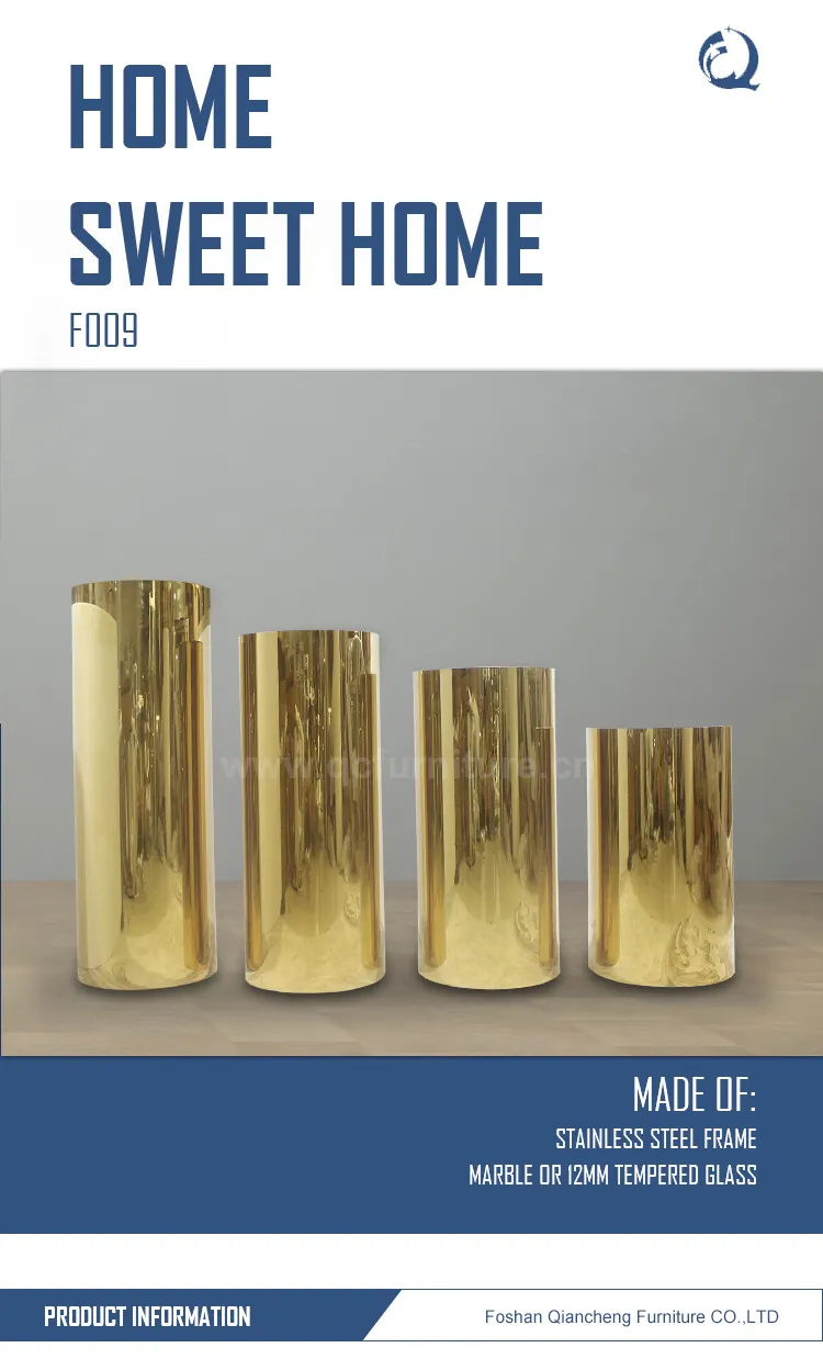 Steel Flower Stand Detail