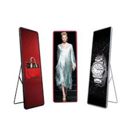 Wholesale P2 Digital Signage LED Poster Display Floor Standing Kiosk Screen for Advertising