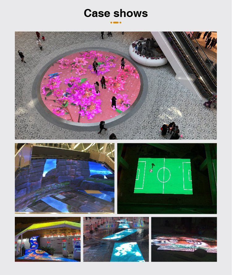 IP65 Waterproof Super Load-Bearing Floor LED Background Screen Intelligent Interactive Dancing Stage LED Display Screen