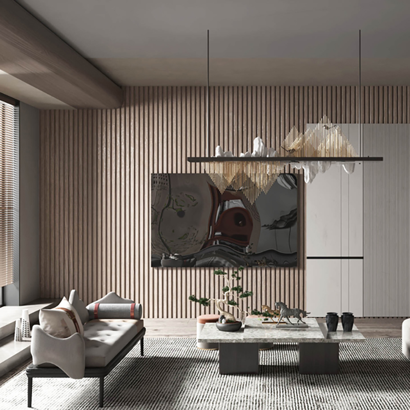 Modern Luxury Media Console Cabinet for Living Room Solid Wood Antique White Chinese Suspended TV Cabinet Ideas Design