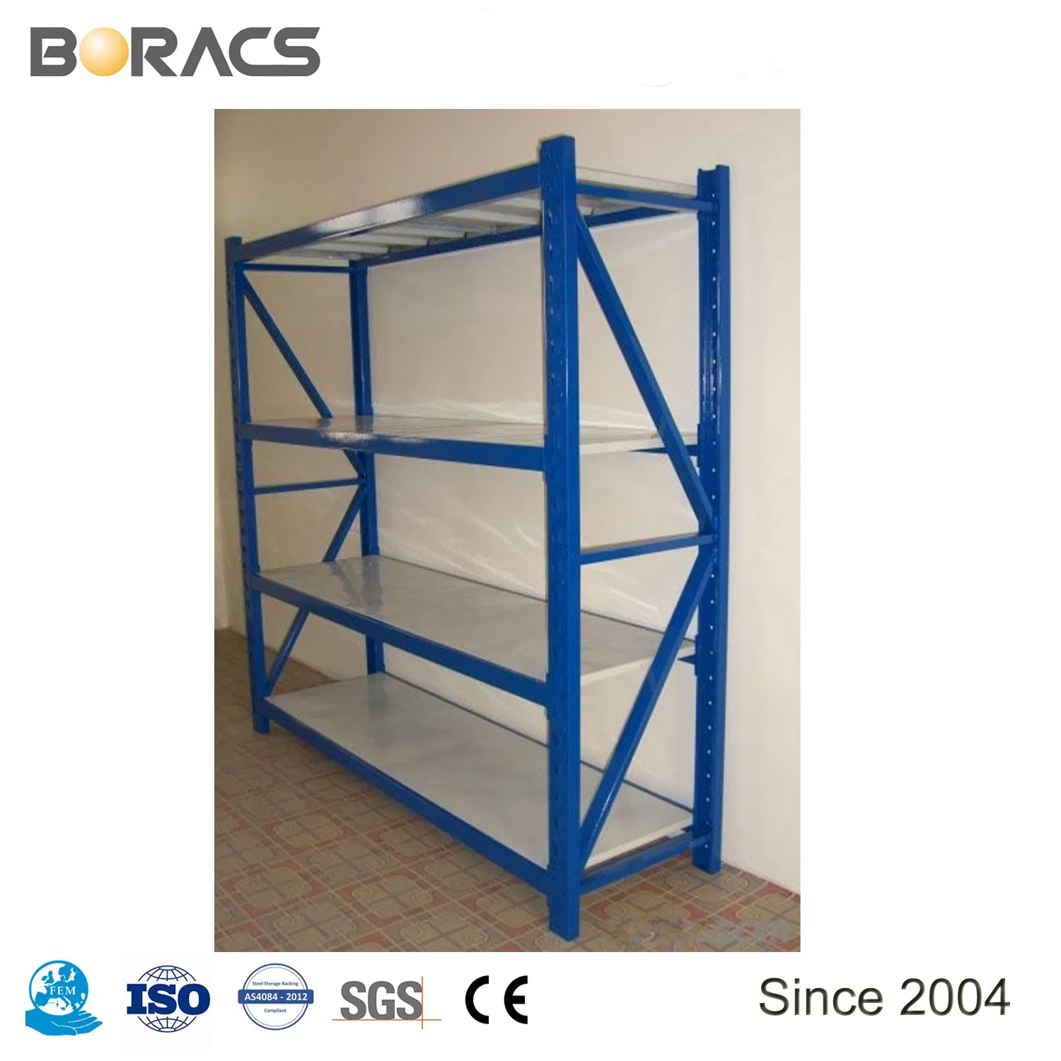 Top-Quality Chinese Supplier &amp; Manufacturer Medium Duty Steel Longspan Shelving