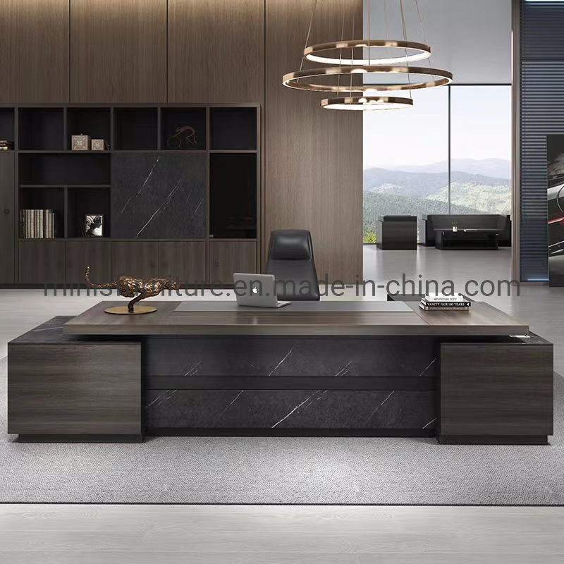 (M-OD1216) Chinese Wholesale Price Modern Boss Big Office Table Furniture Manager Executive Desk