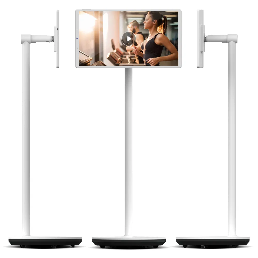 Portable 21.5 Inch Standbyme Touch Incell Screen Displays Floor Standing Smart TV