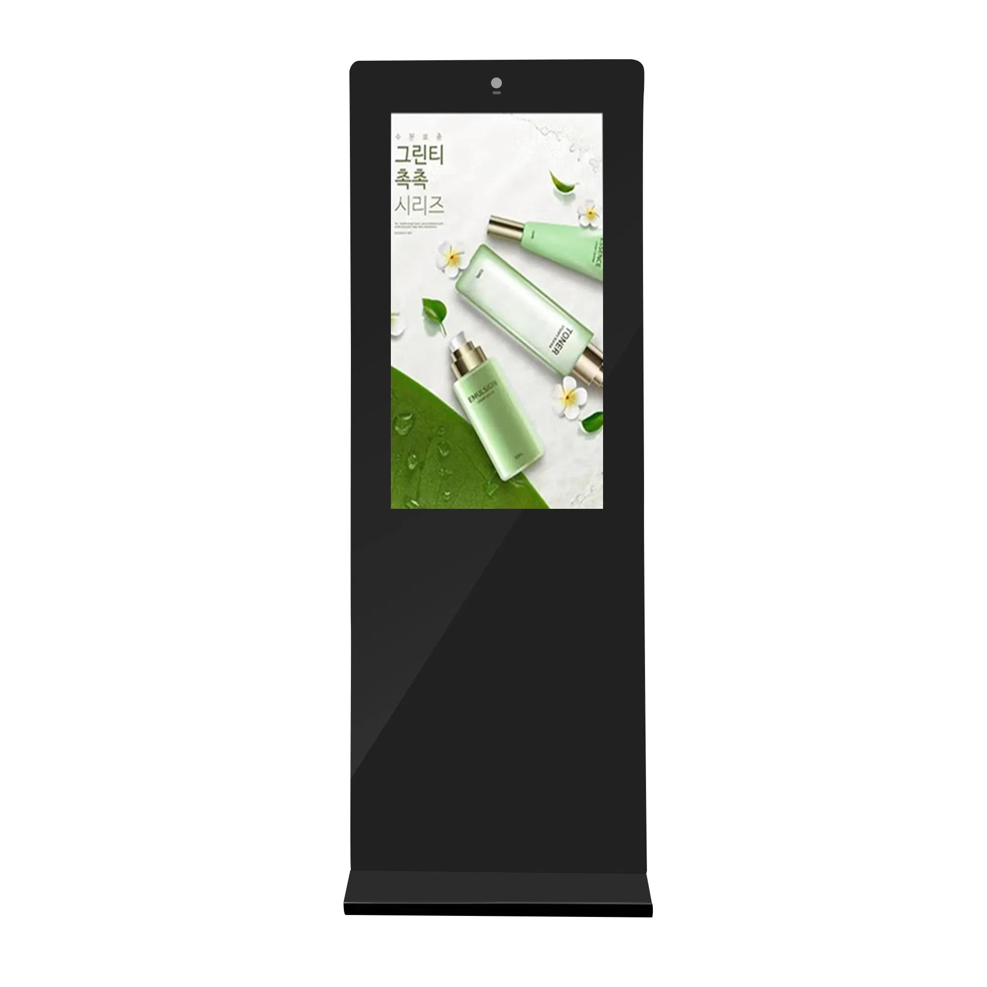 55inch IP65 Waterproof Floor LED Outdoor Screen Remotely Control Digital Advertising Screen Outdoor Totem