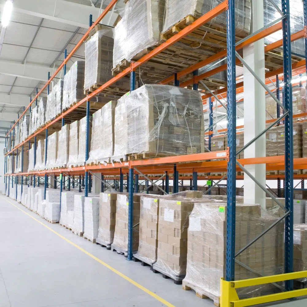 Chinese Slippers Industrial Adjustable Metal Storage Shelves for Display Goods with 3 or 4 Tiers