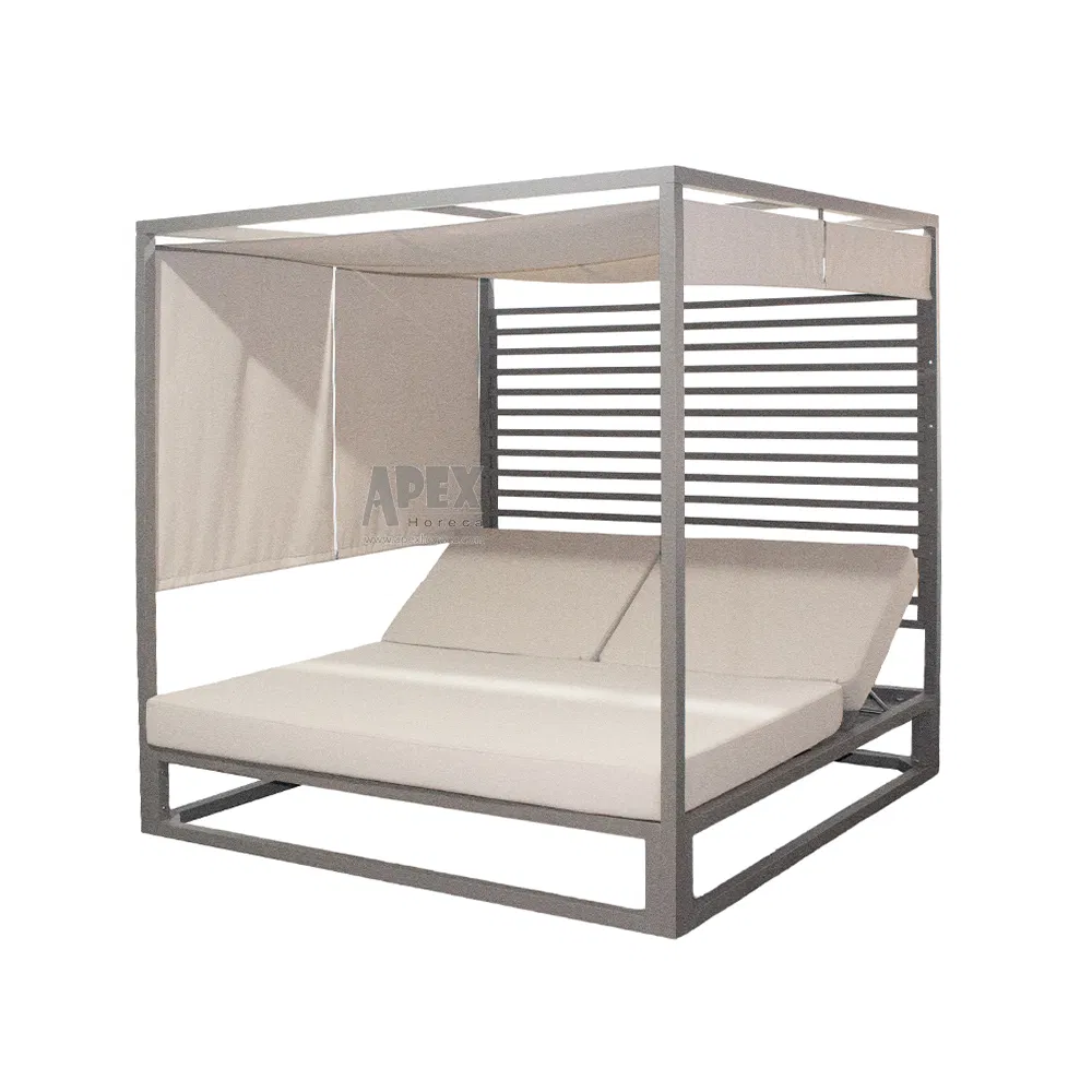 Beach Hotel Resort Villa Project Outdoor Modern Leisure Rope Daybed