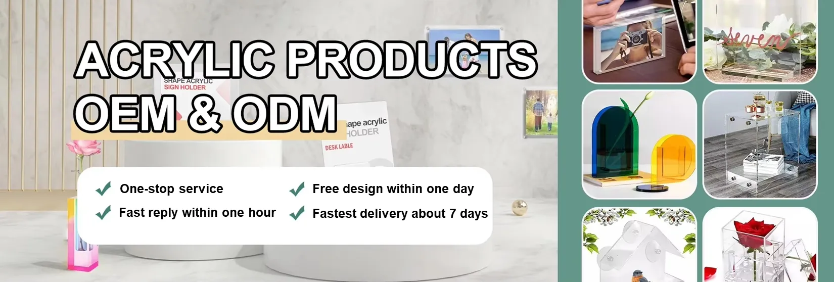 Acrylic Flower Stand Centerpiece