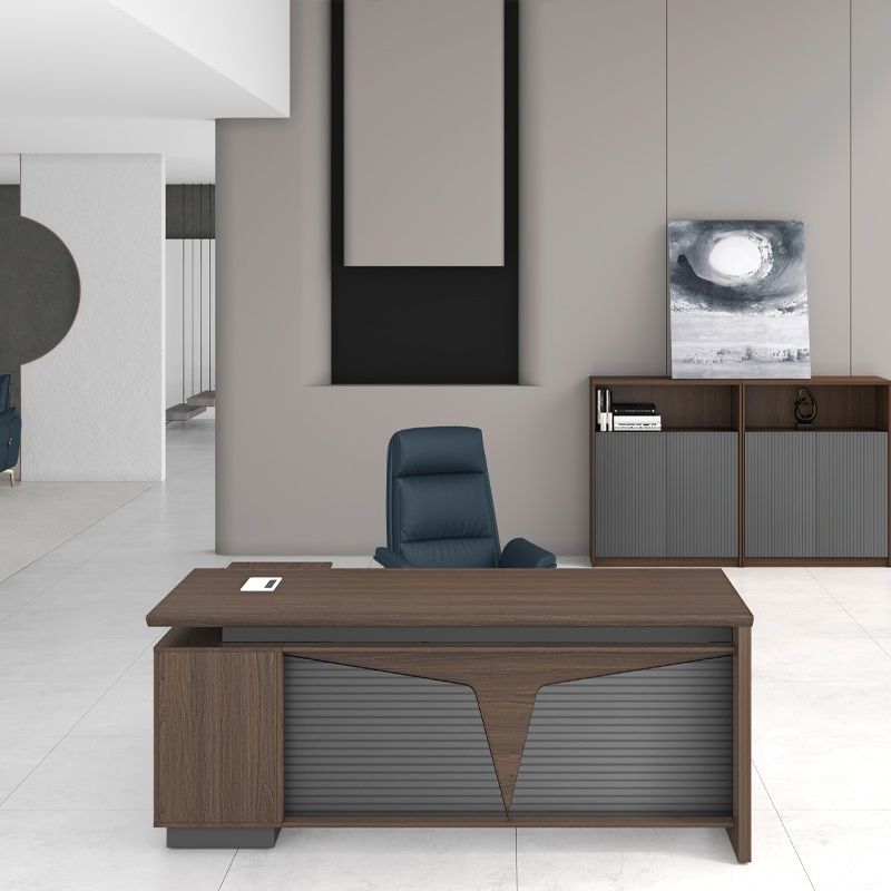 Chinese Furniture Office Furniture Luxury Office Desk MDF Boss Executive Desk