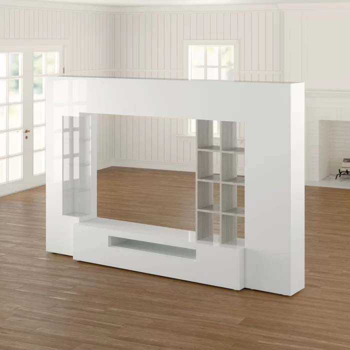 Wholesale New Arrival TV Showcase Console Stand Luxury Modern Wood TV Cabinet