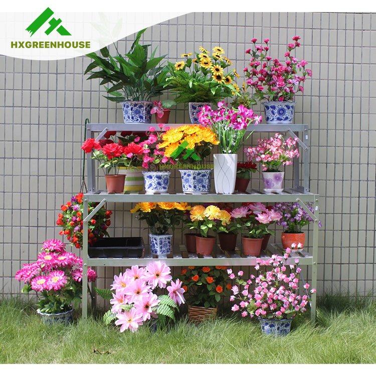 Tall Chinese Large Adjustable Plant Pot Stand Metal Flower for Plants Stand