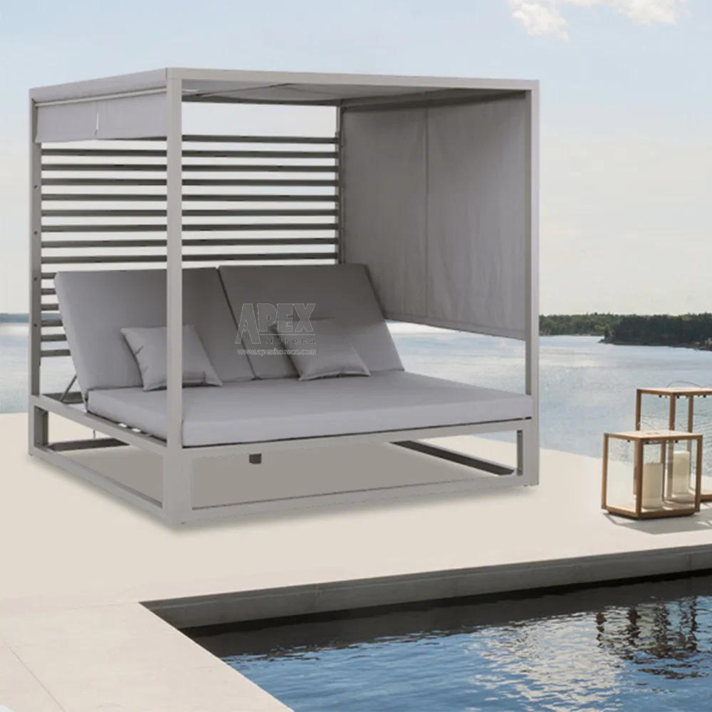 Beach Hotel Resort Villa Project Outdoor Modern Leisure Rope Daybed