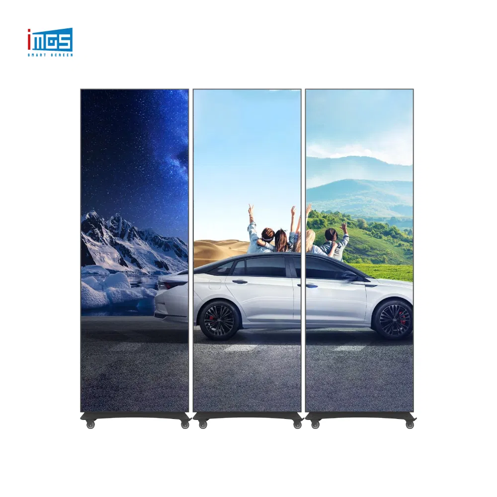 P1.53 Screen Digital Signage Portable Floor-Style Shopping Mall LED Video Wall