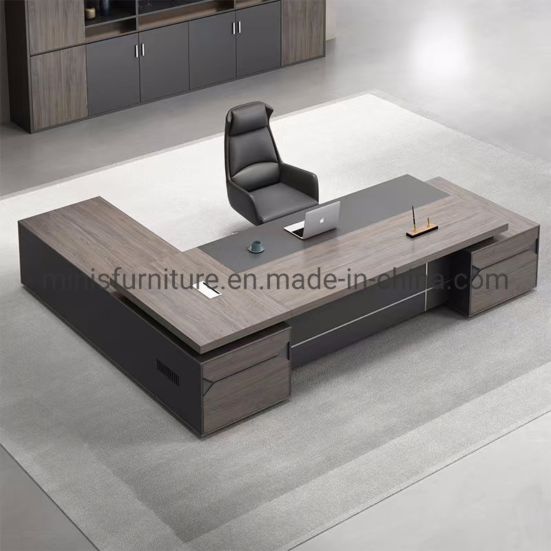 (M-OD1216) Chinese Wholesale Price Modern Boss Big Office Table Furniture Manager Executive Desk