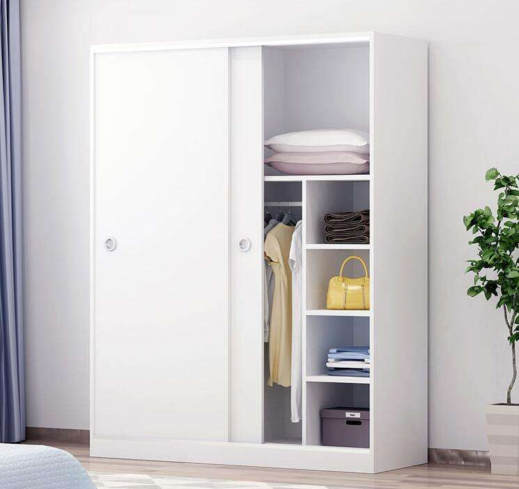 Wholesale Modern Bedroom Furniture High End Adult Movable Sliding Chinese Wooden Wardrobes