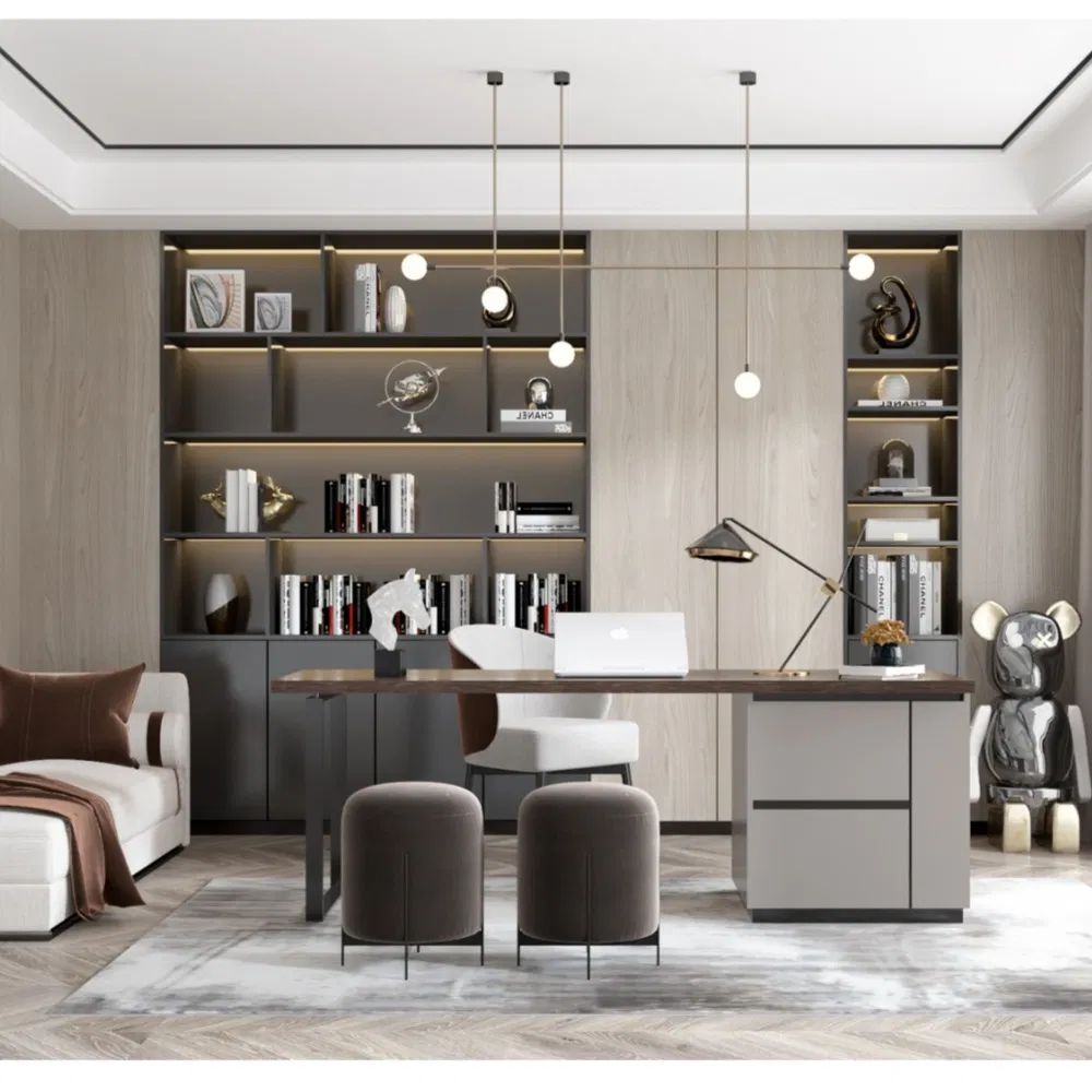 Swete Modern Custom Design Chinese Study Room Home Office Furniture Bookcase