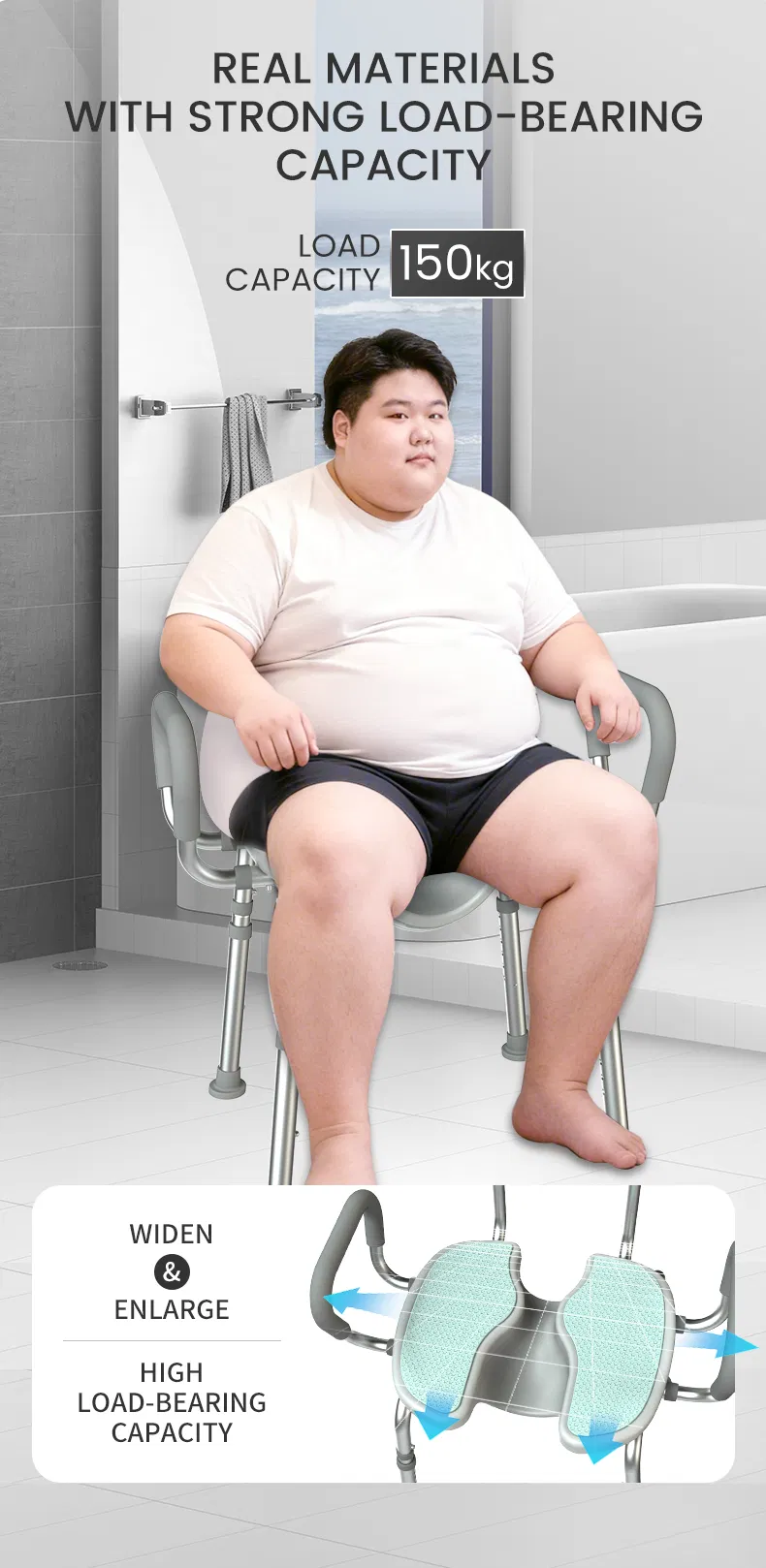 Shower Chair Detail 1