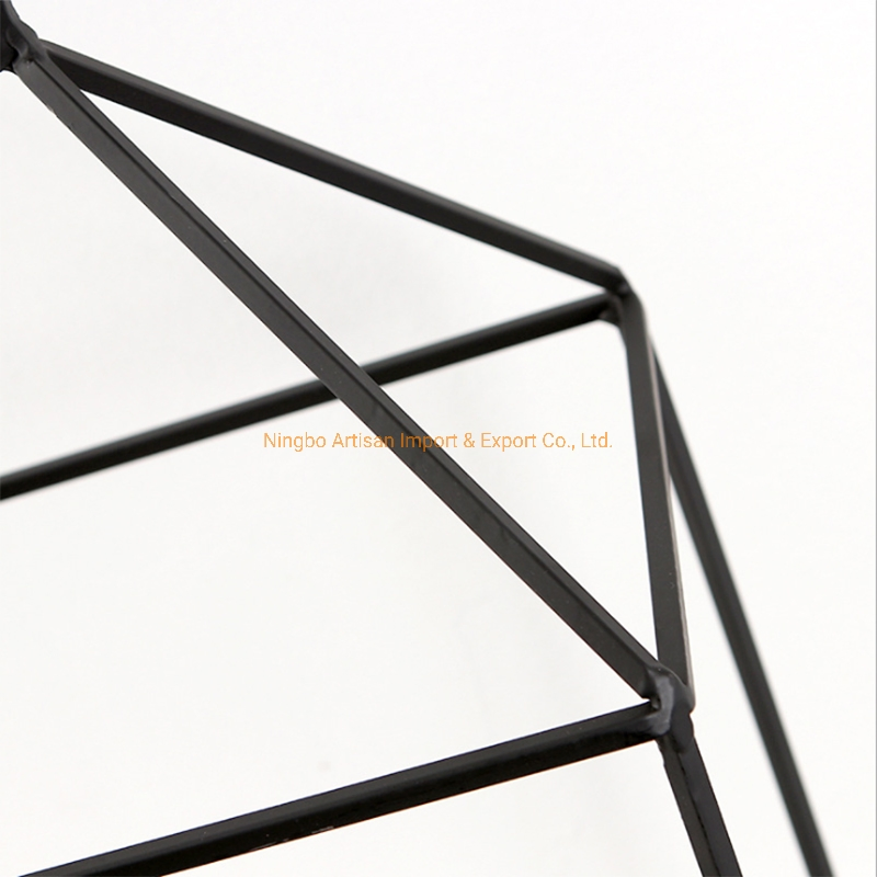 Black Iron Pergola Flower Potting Holder Stand in Set