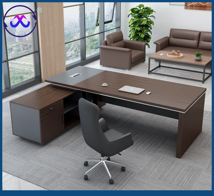 Contemporary Chinese Executive Office Desk for Maximum Efficiency