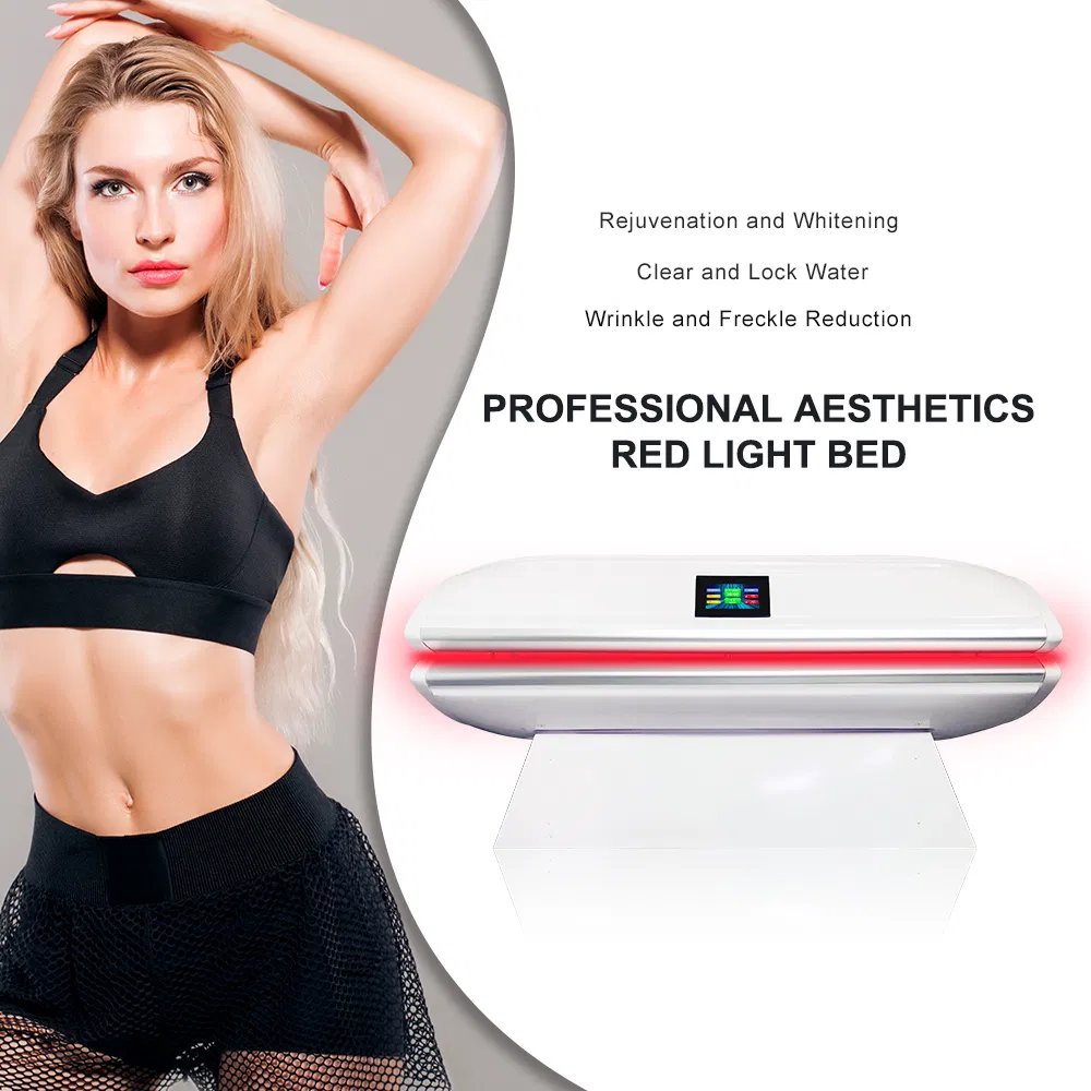 Suyzeko Day SPA Sports Recovery Weight Loss Full Body Tanning PDT Machine Photobiomodulation Collagen LED Red Light Therapy Bed