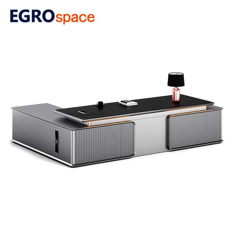 Egrospace Luxury Furniture CEO Boss Table Design Modern Elegant Standard Office Executive Desk