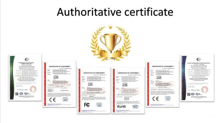 Certifications