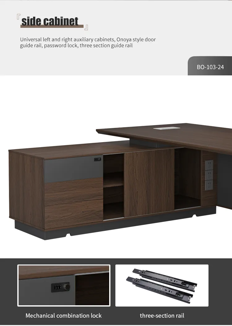 Executive Desk Detail 3