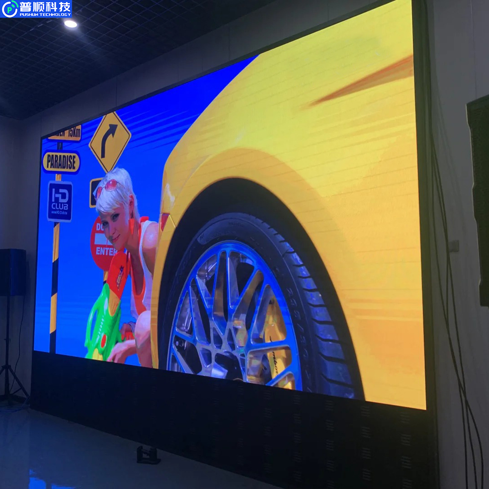 Pushunled P1.86 Indoor Dustproof LED Dance Floor Advertising Display Screen