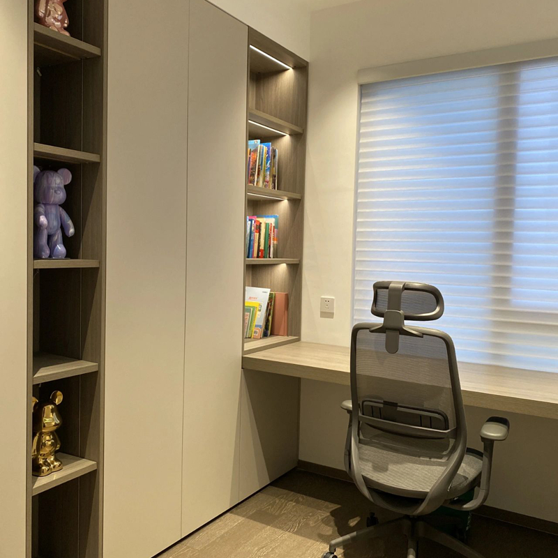 Wholesale Book Rack Home Office Black Wooden Filing Bookshelf Chinese Furniture Modern Designed Worn Polished Handcrafted Foldable Lightweight Open Bookcase