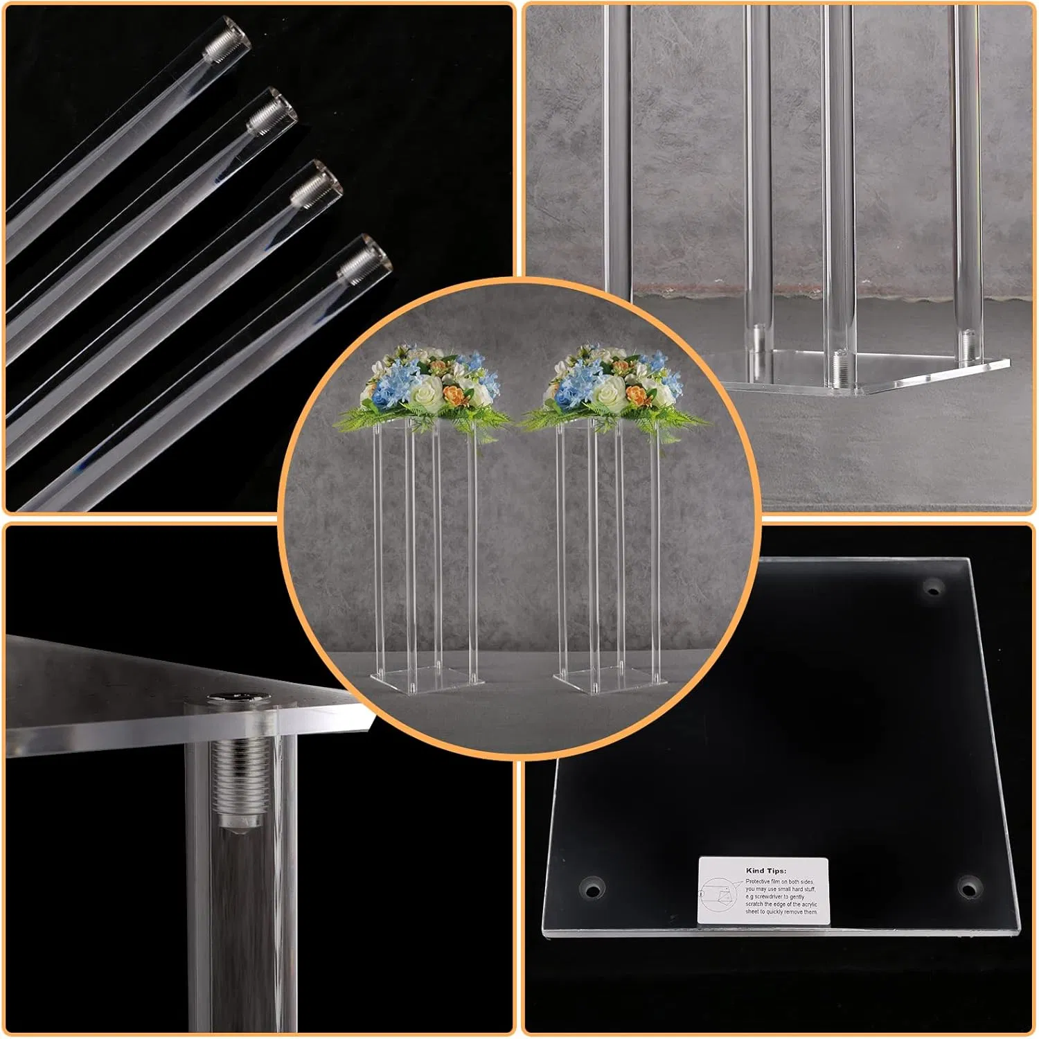 Clear Acrylic Stand 4