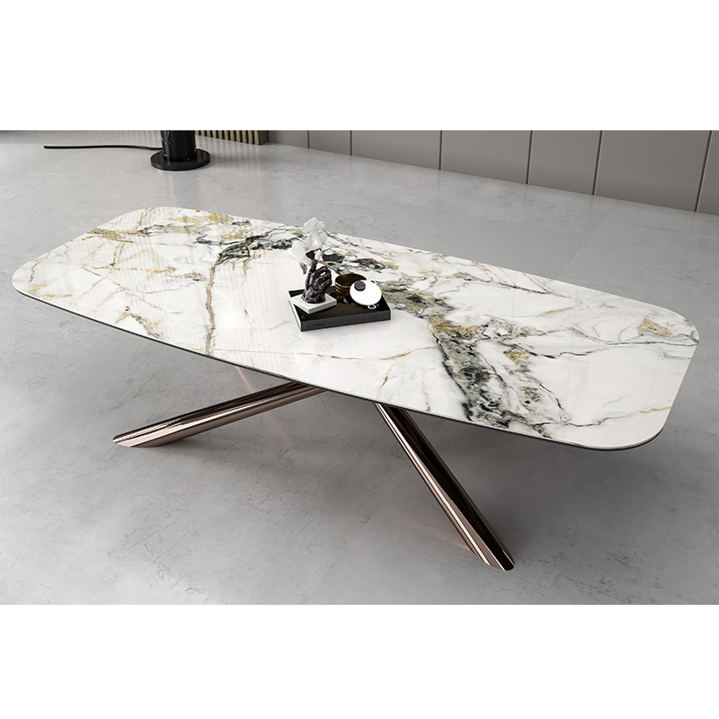 Chinese Rectangle Home Furniture Side Dining Set Coffee Table