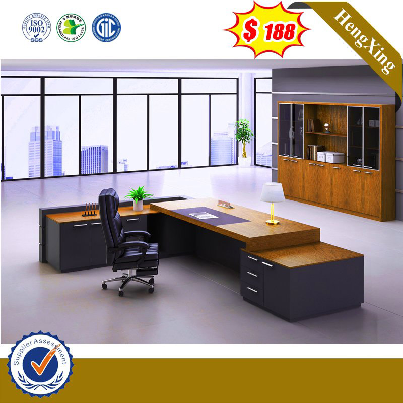 Luxury L Shape Design Chinese Furniture Wooden Executive Desk