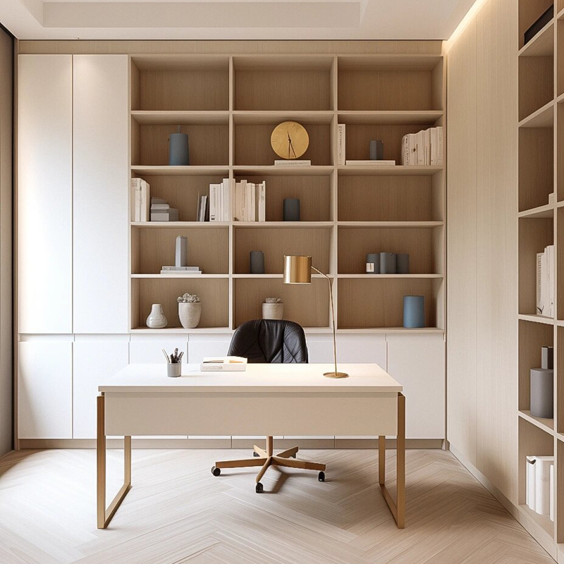 Sturdy Frame High Load Bearing Luxury White Bookcase Chinese Furniture Wholesale Price Open Bookcase for Home Filing Storage Cabinets Bookcase for School