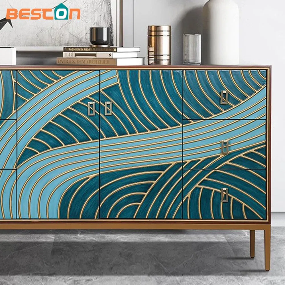 Light-Luxury Modern Shoe Storage Console Cabinet for Living Room &amp; Entryway